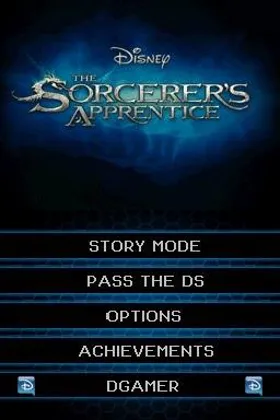 Sorcerer's Apprentice, The (USA) (En,Es) screen shot title